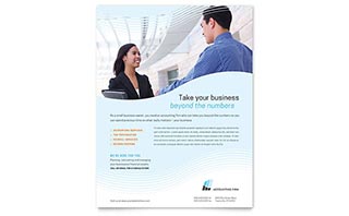 Accounting Firm Flyer Template