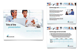 Accounting Firm PowerPoint Presentation Template Design