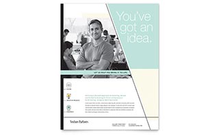 Venture Capital Firm Flyer Template