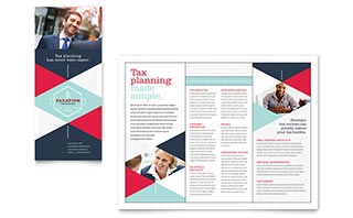 Tax Preparer Brochure Template