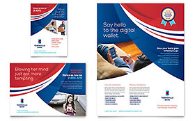 Bank Flyer & Ad Template Design