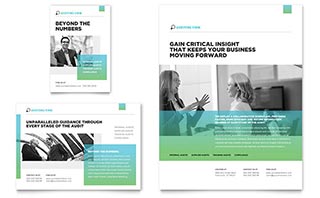 Auditing Firm Flyer & Ad Template