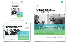 Auditing Firm Flyer & Ad Template Design