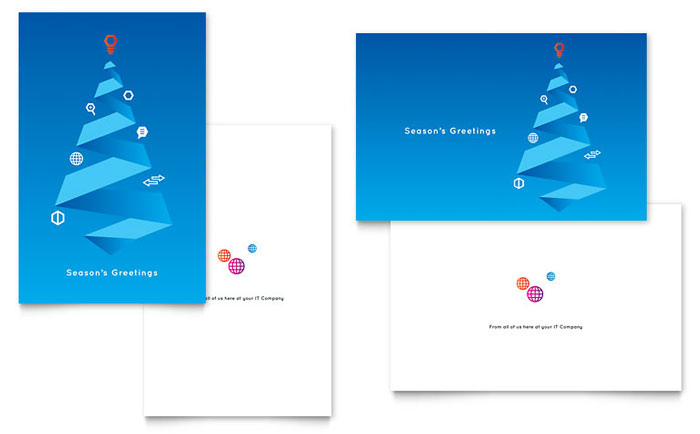 Free Printable Greeting Card Template Download - InDesign, Illustrator, Word, Publisher, Pages, QuarkXPress, CorelDraw