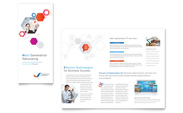 Free Printable Tri-Fold Brochure Template Download - InDesign, Illustrator, Word, Publisher, Pages, QuarkXPress, CorelDraw