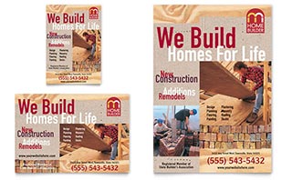 Home Builder & Contractor Flyer & Ad Template