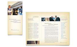 Attorney & Legal Services Brochure Template