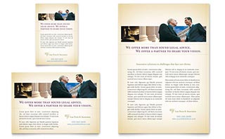 Attorney & Legal Services Flyer & Ad Template