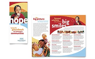 Community Non Profit Brochure Template