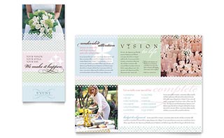 Wedding & Event Planning Brochure Template