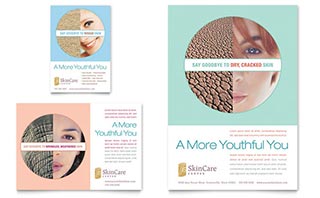 Skin Care Clinic Flyer & Ad Template