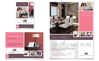 Interior Designer Flyer & Ad Template