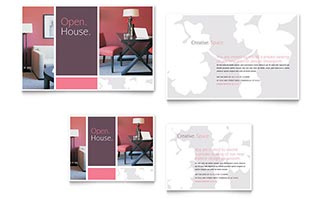 Interior Designer Note Card Template