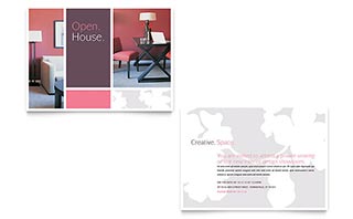 Interior Designer Announcement Template