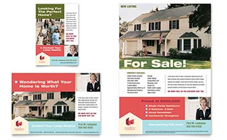 Home Real Estate Flyer & Ad Template