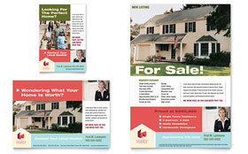 Home Real Estate Flyer & Ad Template Design