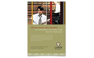 Lawyer & Law Firm Flyer Template