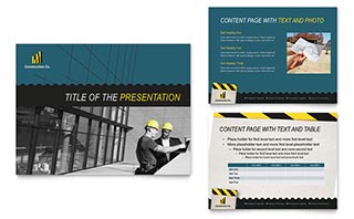 Industrial & Commercial Construction PowerPoint Presentation Template