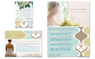 Wedding Store & Supplies Flyer & Ad Template