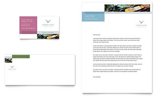 Limousine Service Business Card & Letterhead Template