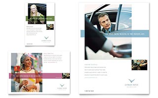 Limousine Service Flyer & Ad Template