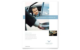 Limousine Service Flyer Template