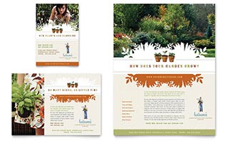 Landscape & Garden Store Flyer & Ad Template