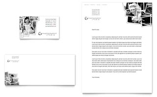 Photographer Business Card & Letterhead Template