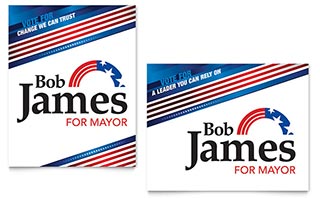 Political Campaign Poster Template