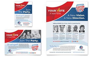 Election Flyer & Ad Template