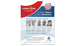 Election Flyer Template