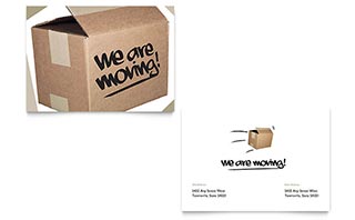 We're Moving Announcement Template