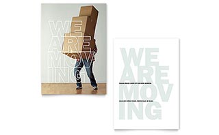 We're Moving Announcement Template