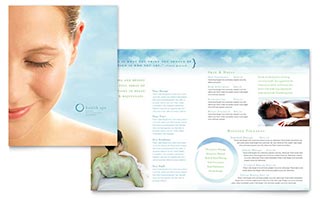 Day Spa & Resort Brochure Template