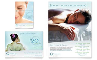 Day Spa & Resort Flyer & Ad Template