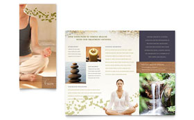 Naturopathic Medicine Brochure Template Design