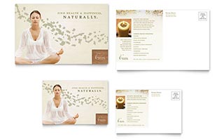 Naturopathic Medicine Postcard Template