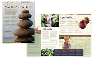 Naturopathic Medicine Newsletter Template