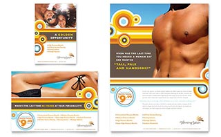 Tanning Salon Flyer & Ad Template