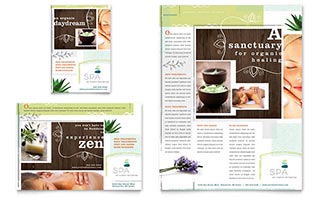 Day Spa Flyer & Ad