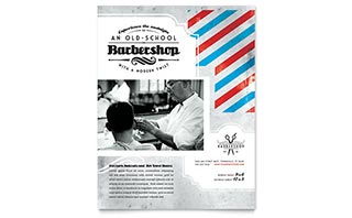 Barbershop Flyer Template