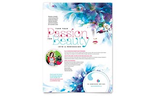 Cosmetology Flyer Template