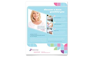 Medical Spa Flyer Template