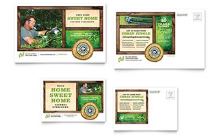 Tree Service Postcard Template