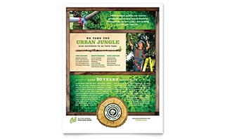 Tree Service Flyer Template