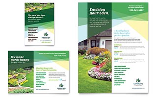 Landscaper Flyer & Ad Template