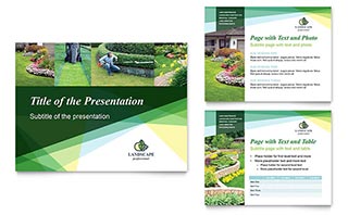 Landscaper PowerPoint Presentation Template