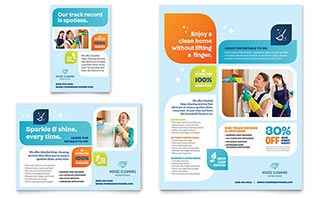 Cleaning Services Flyer & Ad Template