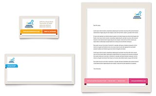 Carpet Cleaning Business Card & Letterhead Template