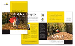 Insurance Agent Brochure Template